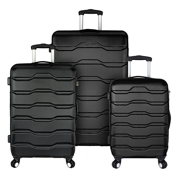 3 piece luggage hotsell set kohls