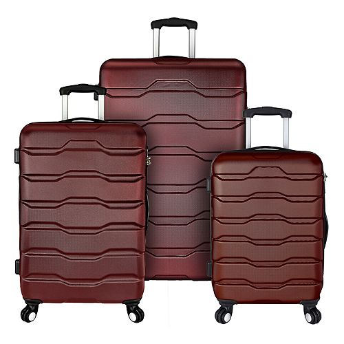 Elite Luggage Omni 3-Piece Hardside Spinner Luggage Set