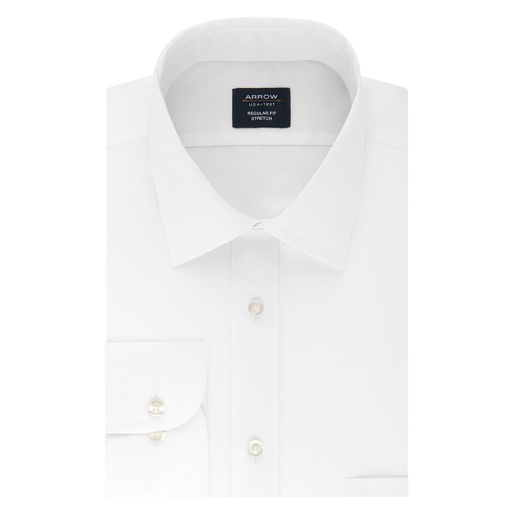 men's arrow fitted athletic stretch dress shirt Selkirk Sport Men's Pro Line Athletic Short Sleeve TShirt Chalk / XLT main image 0