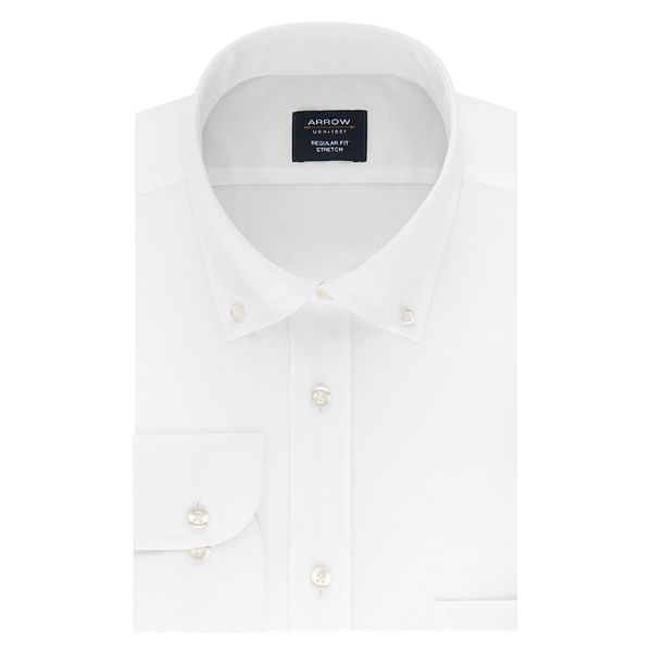 Men's Arrow Regular-Fit Stretch Dress Shirt