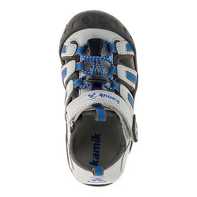 Kamik Crab Girls' Waterproof Sport Sandals 