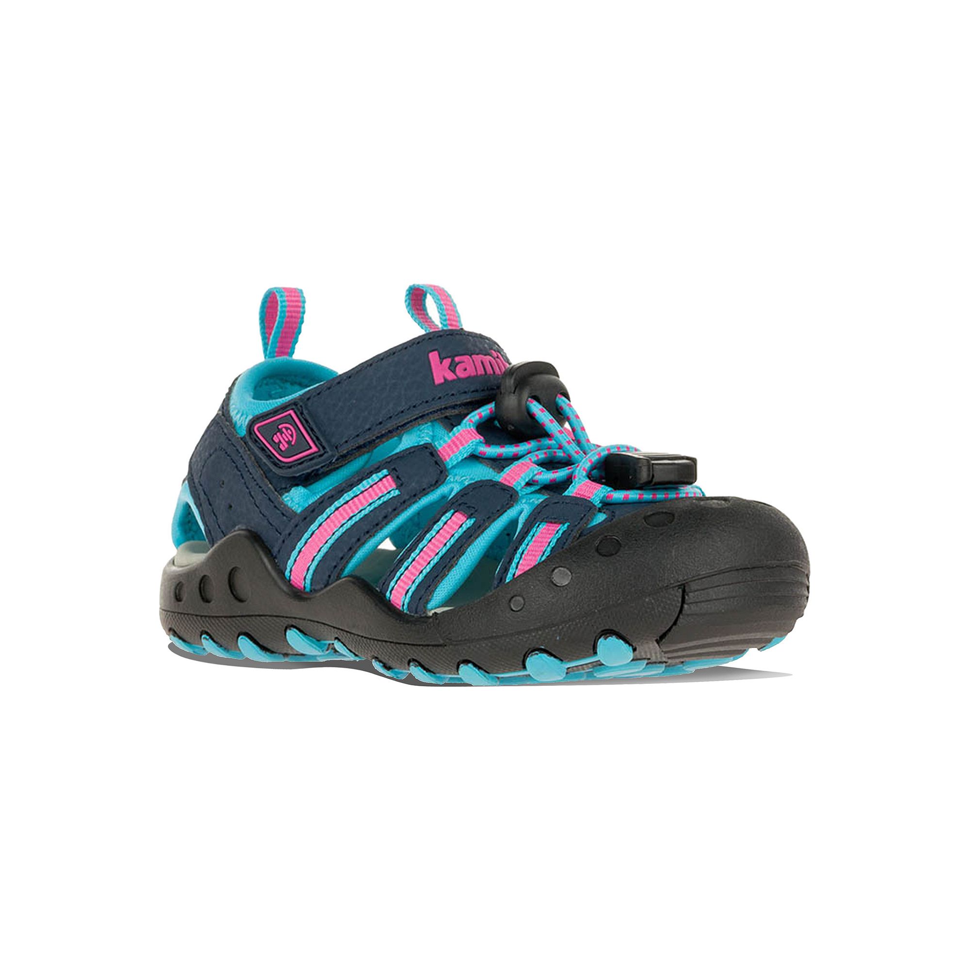 Kamik Crab Girls Waterproof Sport Sandals, Girls, Size: 11, Blue Teal