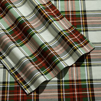 Tribeca Living Printed Flannel Extra Deep Pocket Sheet Set