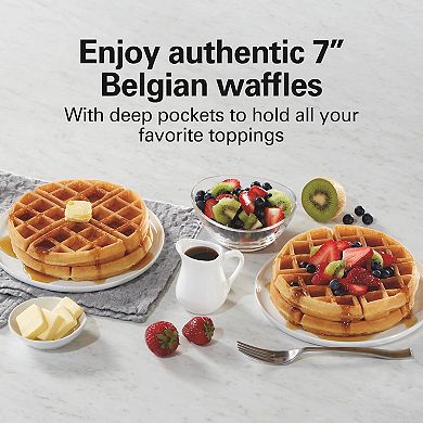 Hamilton Beach Belgian Waffle Maker