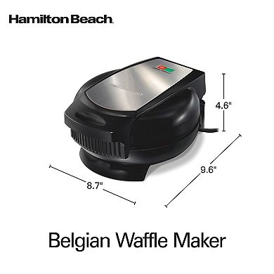 Hamilton Beach Belgian Waffle Maker