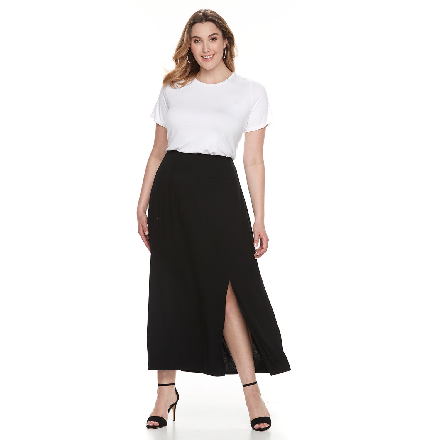 long black skirt kohls