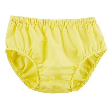 Baby Girl Carter's Yellow Scalloped Dress with Bloomers