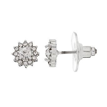 LC Lauren Conrad Flower Nickel Free Button Stud Earrings