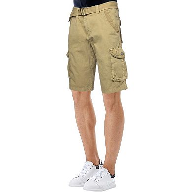 Men's RAW X by Xray Regular-Fit Belted Cargo Shorts