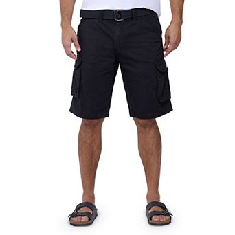 Men's RAW X by Xray Regular-Fit Belted Button Cargo Shorts