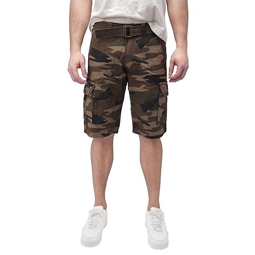 Men's RawX RegularFit Belted Cargo Shorts
