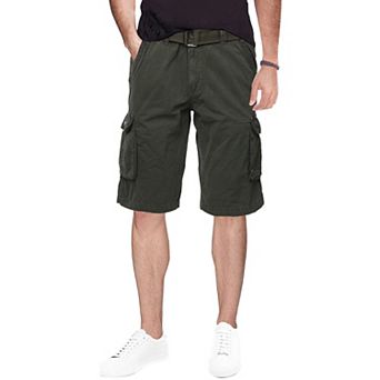 Men's RAW X by Xray Regular-Fit Belted Button Cargo Shorts