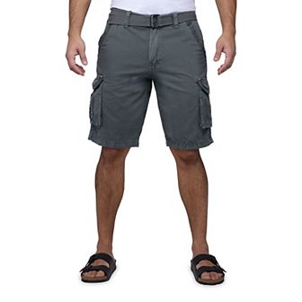 Men's RAW X by Xray Regular-Fit Belted Button Cargo Shorts