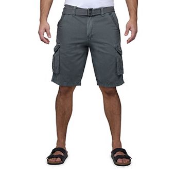 Men's RAW X by Xray Regular-Fit Belted Button Cargo Shorts