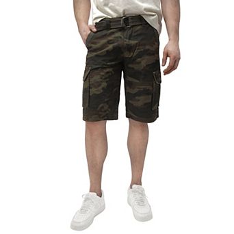 Men's RAW X by Xray Regular-Fit Belted Button Cargo Shorts