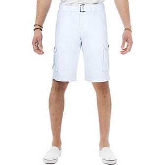 Men's RAW X by Xray Regular-Fit Belted Button Cargo Shorts