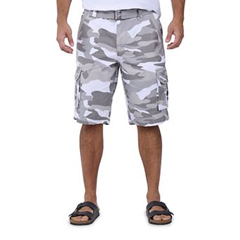 Men's RAW X by Xray Regular-Fit Belted Button Cargo Shorts