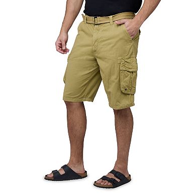Men's RAW X by Xray Regular-Fit Belted Cargo Shorts