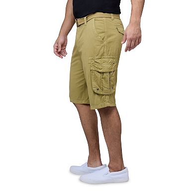 Men's RAW X by Xray Regular-Fit Belted Cargo Shorts