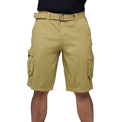 Men's RAW X by Xray Regular-Fit Belted Cargo Shorts