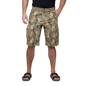 Men's RAW X by Xray Regular-Fit Belted Cargo Shorts