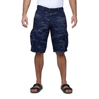 Men's RAW X by Xray Regular-Fit Belted Cargo Shorts