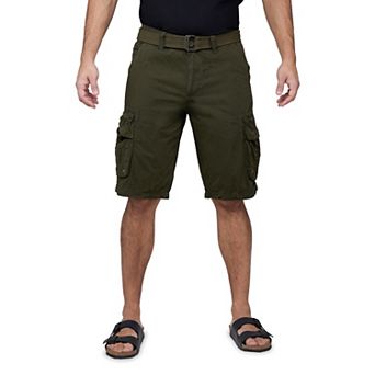 Men's RAW X by Xray Regular-Fit Belted Cargo Shorts