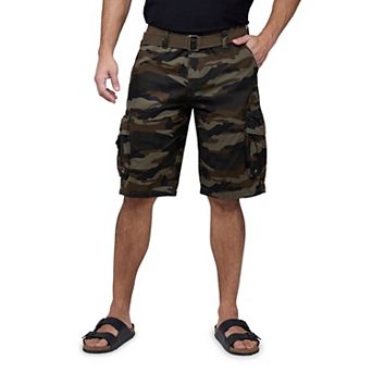Men's RAW X by Xray Regular-Fit Belted Cargo Shorts