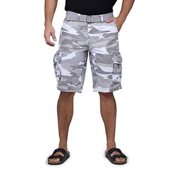 Men's RAW X by Xray Regular-Fit Belted Cargo Shorts