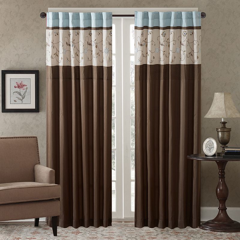 Home Essence Monroe Embroidered Window Panel