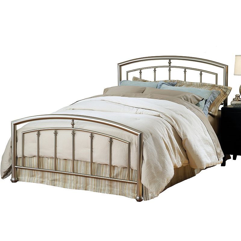Hillsdale Furniture Claudia Full Bed, Silver