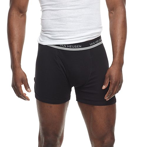Men's Van Heusen 3pack Solid and Striped Boxer Briefs