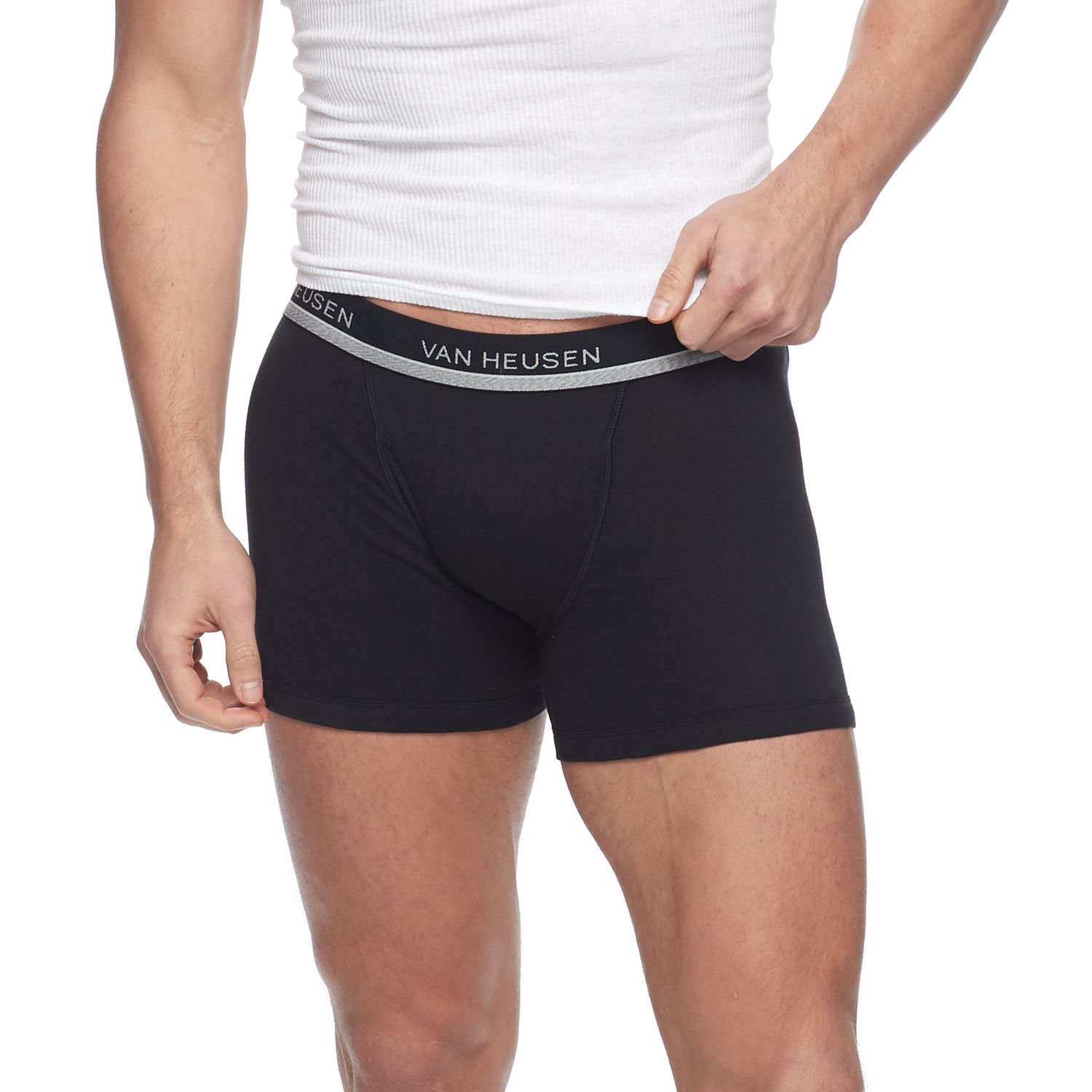 van heusen men's cotton boxer shorts