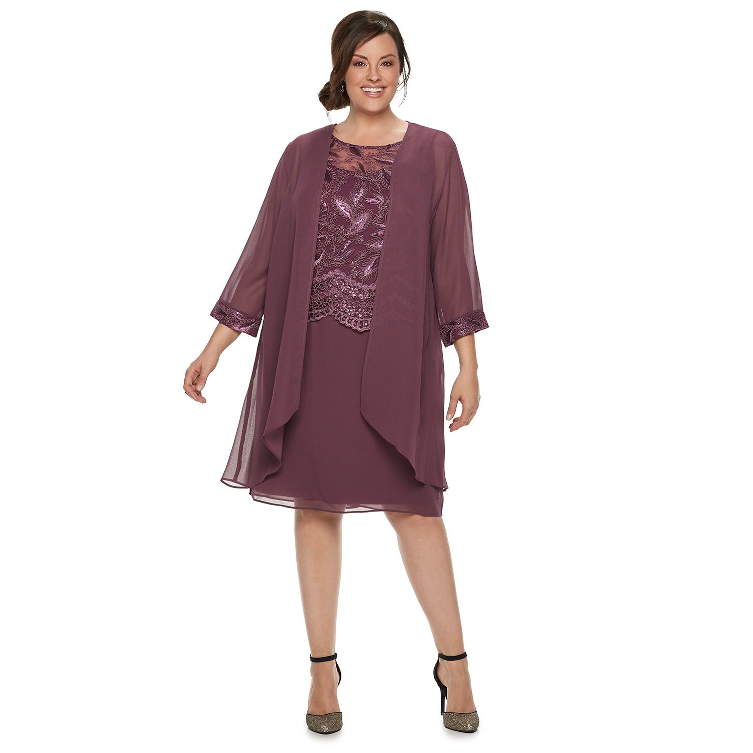 kohls plus size evening dresses