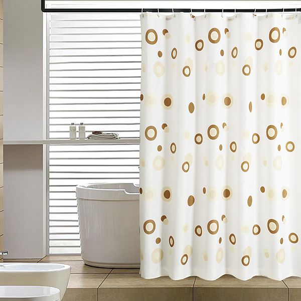 Home Fashions Abstract Shower Curtain, Elegant Shower Curtain