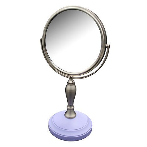 Elegant Home Fashions Fair Lady Freestanding Magnifying Bath Makeup Mirror