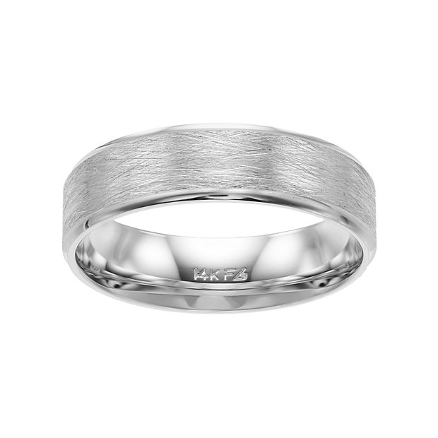 Mens gold clearance wedding bands kohl's