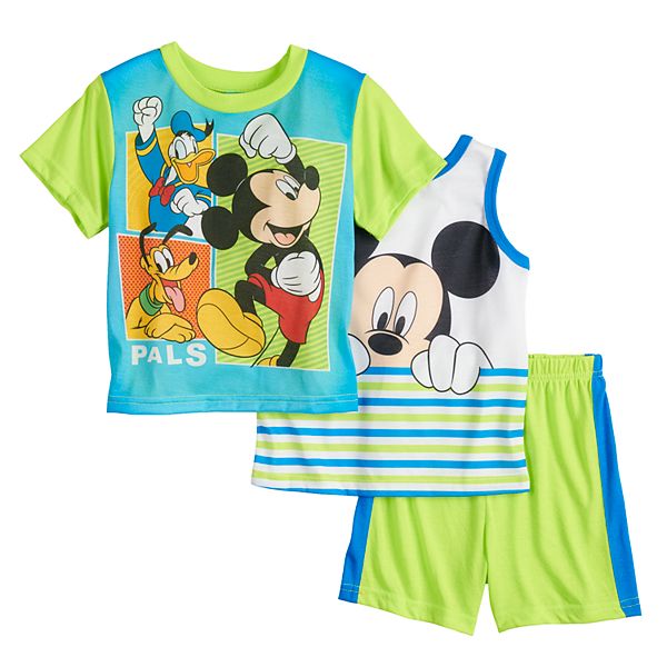 Disney Toddler Boys Mickey Mouse and Pluto Swim Trunks