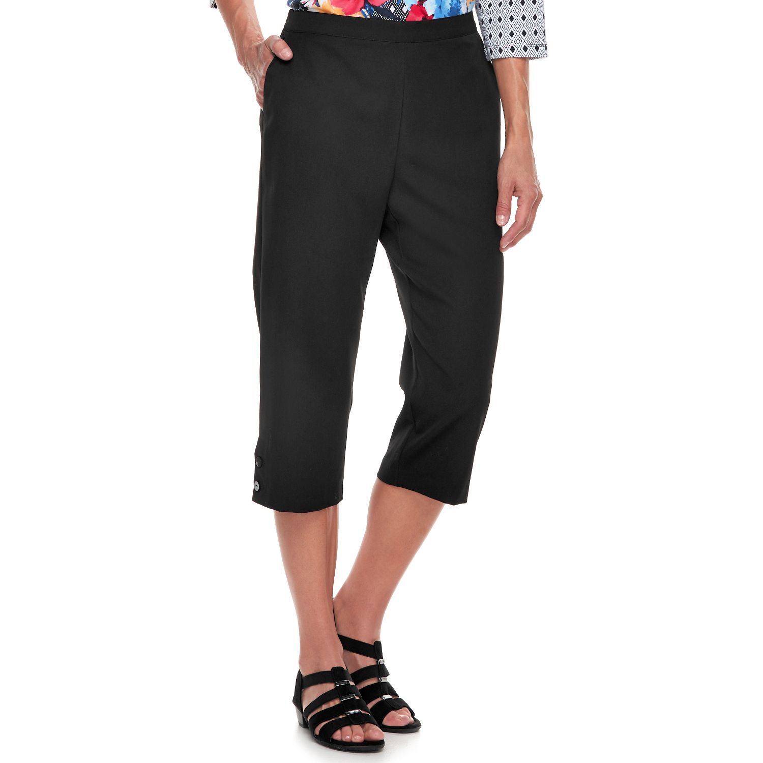 alfred dunner petite capris