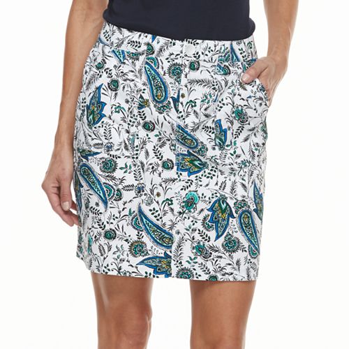 Women's Croft & Barrow® Twill Skort