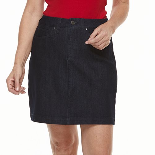 Women's Croft & Barrow® Jean Skort