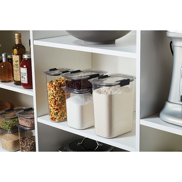 rubbermaid brilliance pantry containers