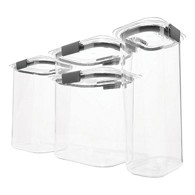 Rubbermaid Brilliance Pantry 8-pc. Food Storage Container Set