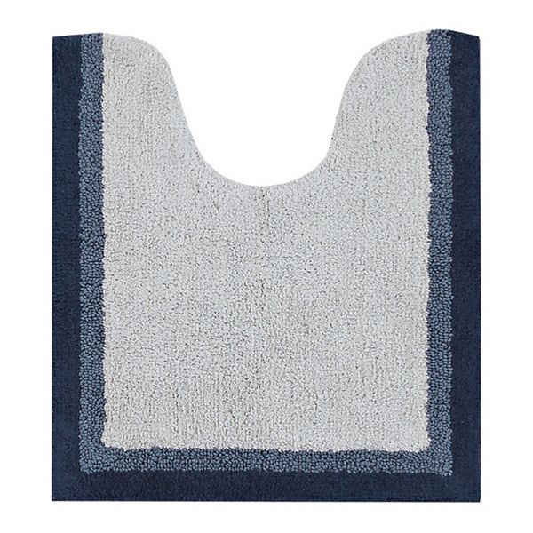 Madison Park Striped Contour Bath Rug