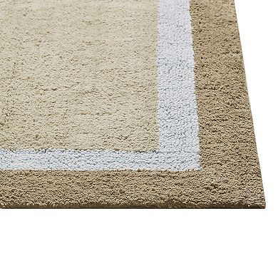 Madison Park Eastridge Striped Bath Rug