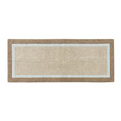 Madison Park Spa Reversible Cotton Bath Mat, Casual Striped Water Absorbent  Bathroom Rugs,, 24x72 - Foods Co.