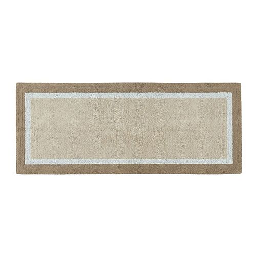 Madison Park Striped Bath Rug