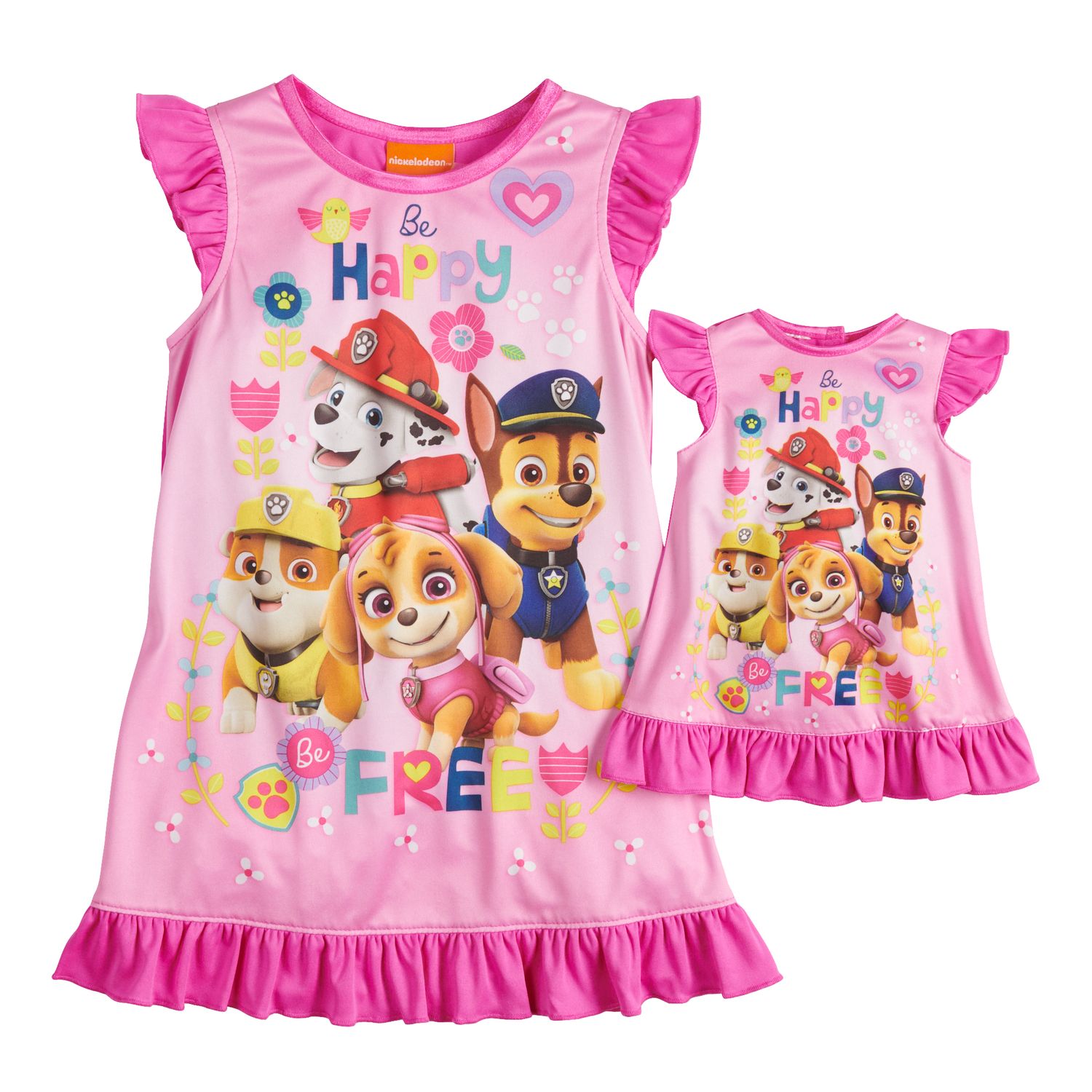 paw patrol night dress