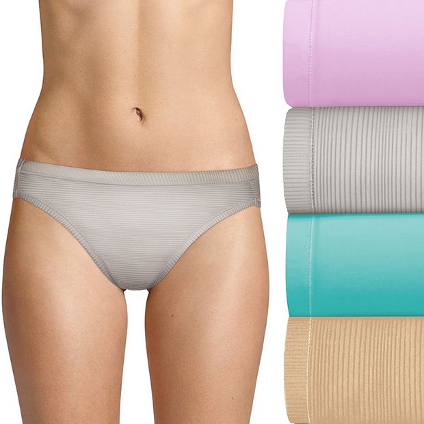 Hanes Ultimate® 4-pack Comfort Microfiber Cool Comfort Bikini
