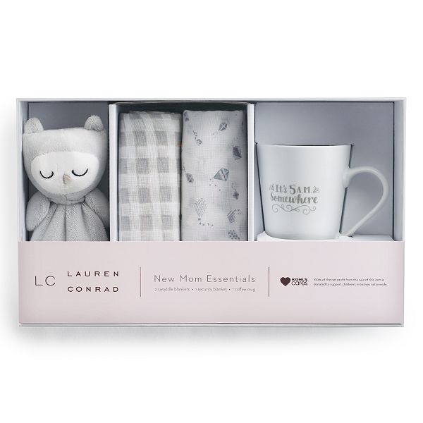 Lc Lauren Conrad Heart Travel Bag Kit W Eye Mask White W Gold 